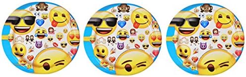 Emoji Party Pack ~ 24 CT Dessert Plates