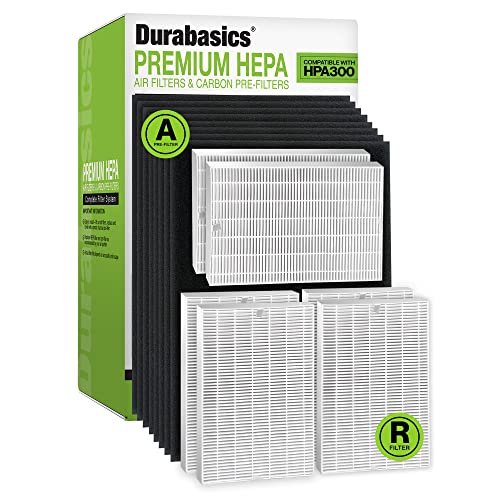 Durabasics 6 HEPA Filter Set for HPA300 Honeywell Air Purifier Filters