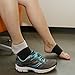 TheraFlow Plantar Fasciitis Foot Arch Support Compression Sleeves & Foot Massager Roller - Insert Under Socks & Shoes - Pain Relief for High Arches & Flat Feet - Pair of Braces + 1 Foot Roller