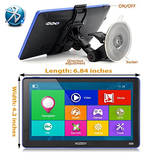 Semi Truck Gps Commercial Driver Big Rig Accessories Navigation System