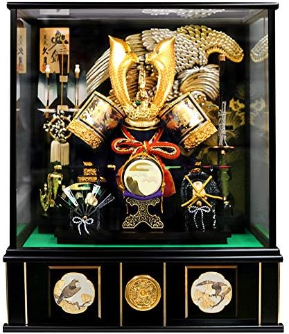 Amazon 久月 五月人形 端午の節句 兜飾り 兜ケース飾り 13号兜 取付ケース入 H275 K K D 72 兜飾り おもちゃ