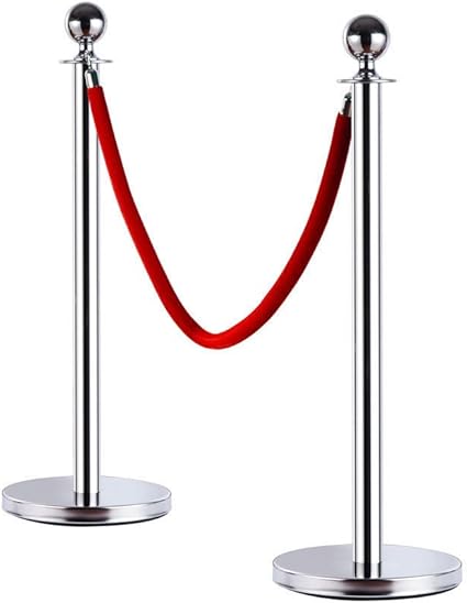 Amazon ベルベットロープ 支柱 シルバーカラー ポスト カラスコントロール キューポールバリア 4ピース 結婚式 宴会 セレモニー チケット オフィス レストラン N Bright Shop ミキシンググラス カクテルストレーナー