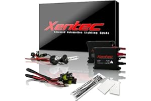 Xentec H3 5000K HID Xenon Bulb bundle with 55W EP alloy Slim Ballast (Ivory White)
