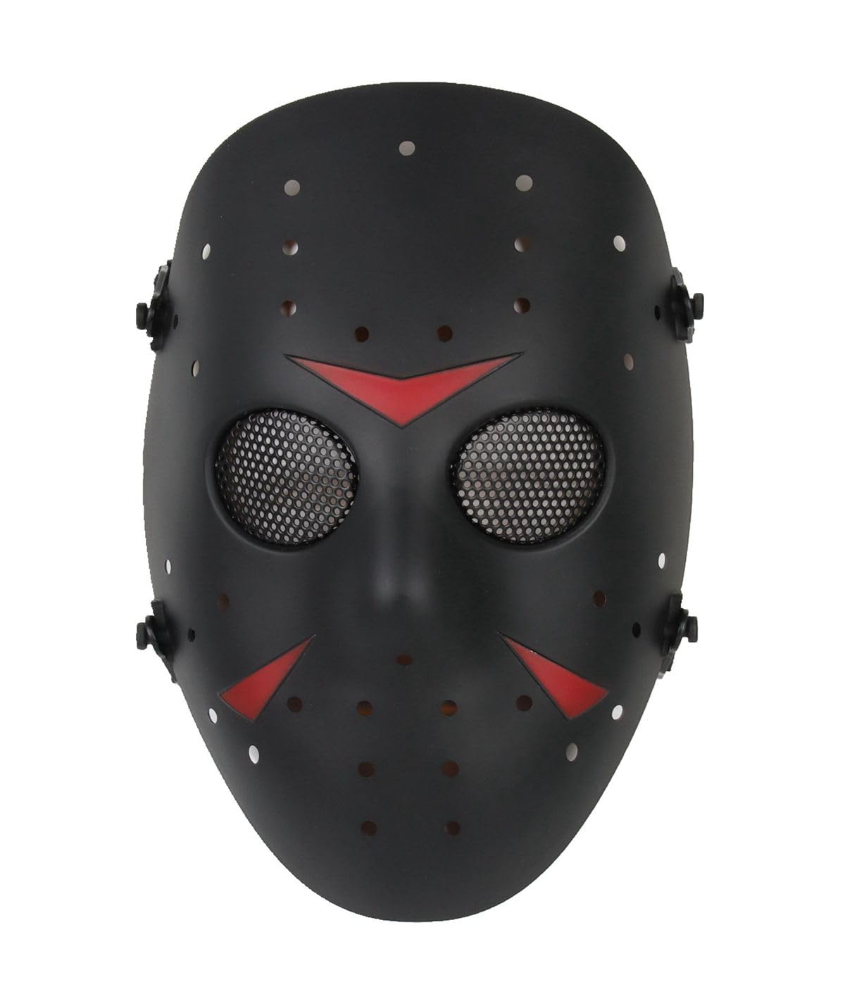 CS Games Metal Mesh Mask Safeguard Full Face Protective Mask for Halloween Masquerade Cosplay Costume Party