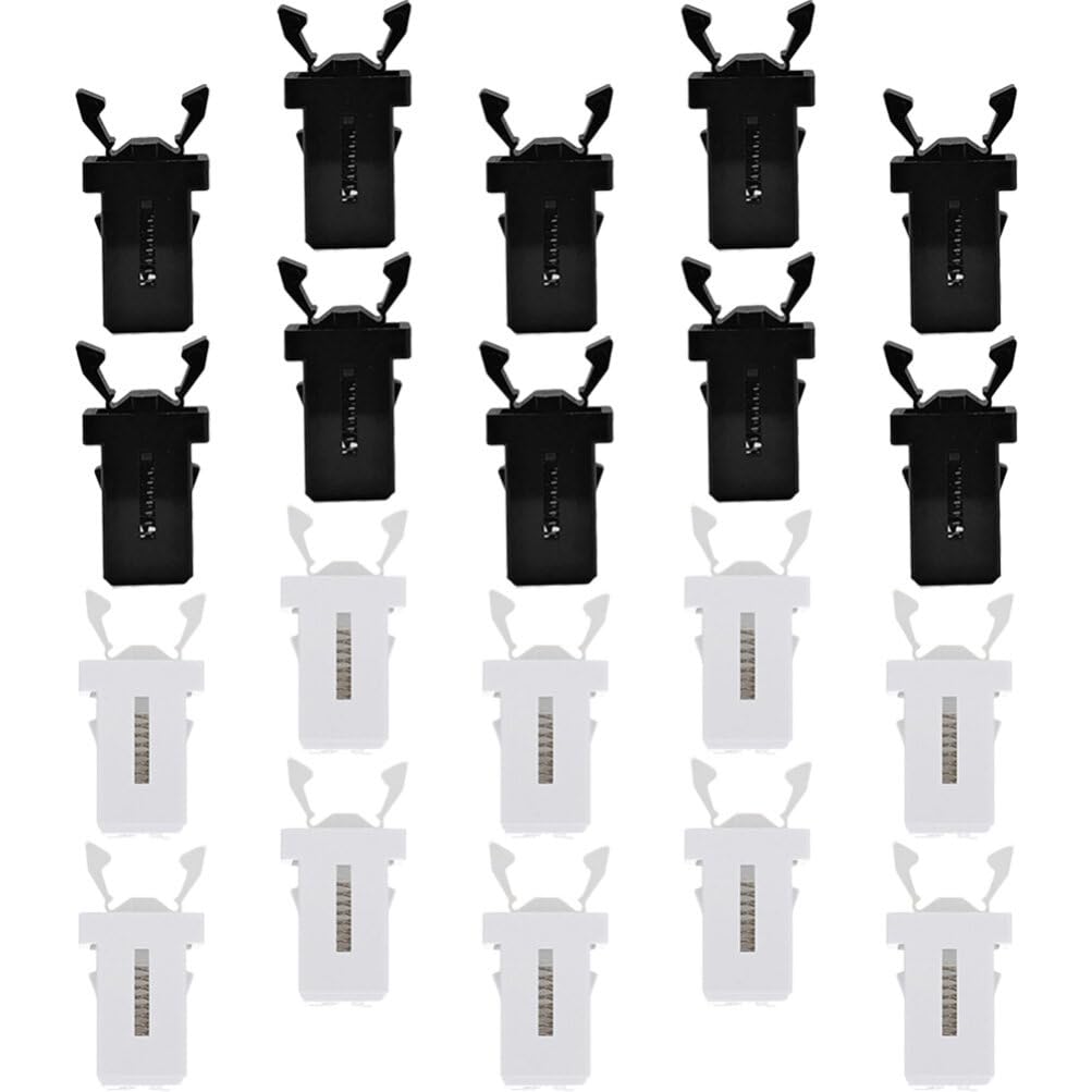 MAGICLULU Trash can Lock 20Pcs Trash Can Press Universal Garbage Can Buckles Waste Bin Push-Type Lock Replacement Buckle Catch Latches Trash Bin Accessories for Home
