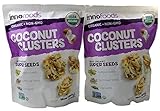 InnoFoods Coconut Clusters with Organic Super Seeds (Pumpkin; Sunflower & Chia Seeds) (Pack of 2 - 16 oz.)