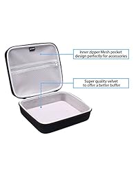 ltgem EVA carcasa rígida para Canon Selphy CP1300 inalámbrico compacto Impresora de fotos Bolsa de almacenamiento de transporte protectora de viaje