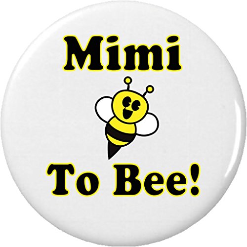 Mimi to Bee 2.25" Keychain Be Cute Funny Humor New Baby Pregnancy