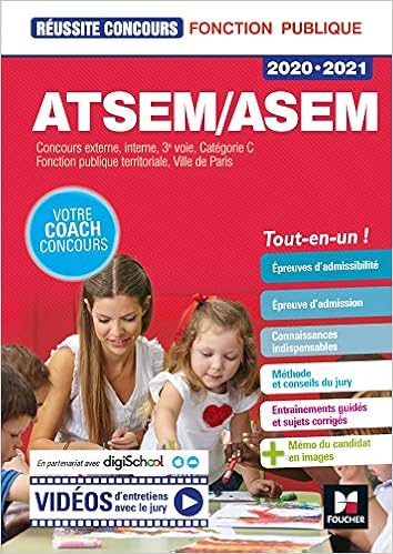 Amazon Fr Reussite Concours Atsem Asem 2020 2021 Preparation Complete Guerin Jocelyne Livres