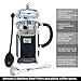 Venoly French Press Coffee Maker and Instant Coffee Grinder Set | Quality Food Grade Safe