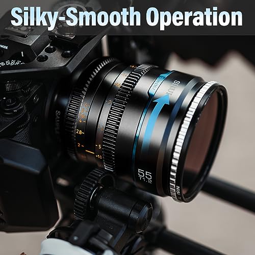 SIRUI Night Walker 24mm 35mm 55mm Lens Kit T1.2 S35, Manual Lens Fixed Focal Lens, Large Aperture, Compact and Lightweight, Vlogging, for X Mount, X-T3, X-T5, X-T20, X-T30II, X-S10, X-S20, Black