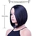 13” Bob Short Hair Wigs for Women Straight Synthetic Hair Full Wigs By N&T