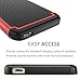 TILL for HTC Desire 626 Case,Desire 626S Case, TILL [Shockproof] Hybrid Dual Layer Rubber Plastic Impact Armor Defender Hard Protective Case Cover for HTC Desire 626 / 626s All Carrier - Red/Black