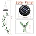 Solar Hummingbird Wind Chimes Outdoor Hanging -Waterproof Mobile Romantic Solar Powered Changing Color LED Wind Bells Light, Wind Chimes Gifts for Women, Home, Party, Festival, Night Garden Decoration