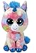 TY Beanie Boos Plush Blitz - Blue Unicorn Med 13