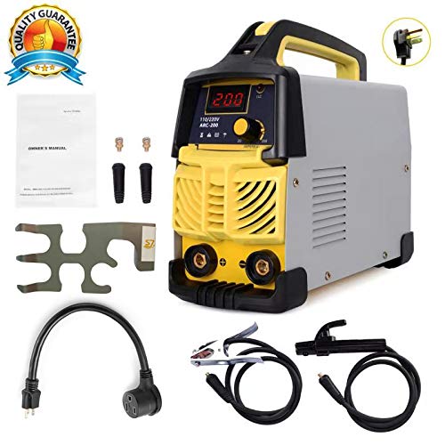 Photo 1 of Welder?200A ARC Welder Machine IGBT Digital Display LCD Hot Start Welder with Electrode Holder
