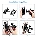 Bike Phone Mount Universal Cell Phone Bicycle Mount Motorcycle Holer for iPhone 7 7Plus 6s 6sPlus Galaxy S7 S7Edge LG BlackBerry up to 6.3 inch Smartphone
