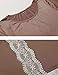 Etuoji Women Tunic Tops O-Neck Shirt Long Sleeve Contrast Color Lace Patchwork