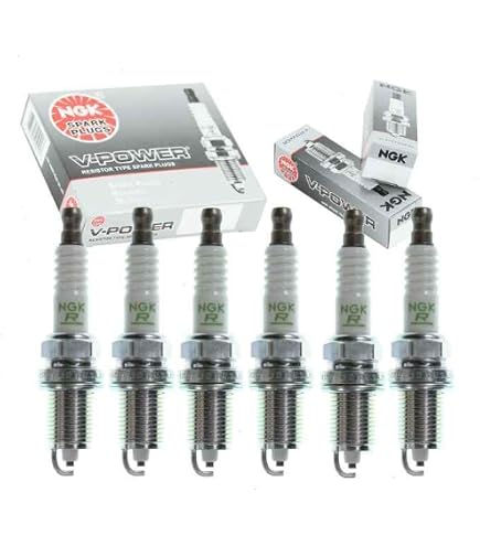 6 pc DENSO Platinum TT Spark Plugs compatible with Pontiac G6 3.6L V
