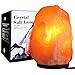 Unilamp Himalayan Salt Lamp, Natural Himalayan Crystal Salt Light with 3 Bulbs, Salt Rock Lamp Hand Carved Salt Light with UL-Approved for Air Purifying, Lighting and Decoration(10 inch, 7-11 lb)