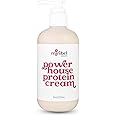Miribel Powerhouse Protein Cream for Hair, 8 fluid ounces - Repair, Strengthen, and Protect Damaged, Fine, Wavy, or Curly Hair - Vegan, Sulfate-Free, Paraben-Free Leave-In Conditioner and Protein Mask