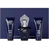 Afnan Turathi Homme Blue Gift Set &ndash; Eau De Parfum + Shower Gel + After Shave &ndash; Luxurious Perfume Gift Set For Men