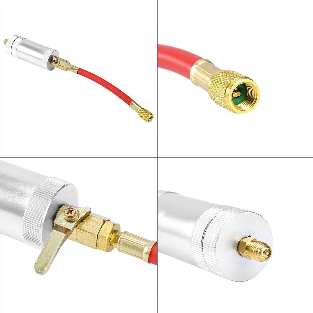 Oil Injector 1/4SAE R134 2 oz Oil Injector R134A R12 R22 Refrigeration ...