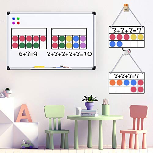 TenFrame Set, 6 Ten Frames and 60 Colorful Math