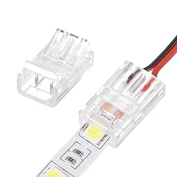 Flutesan 10 Packs Solderless LED Strip