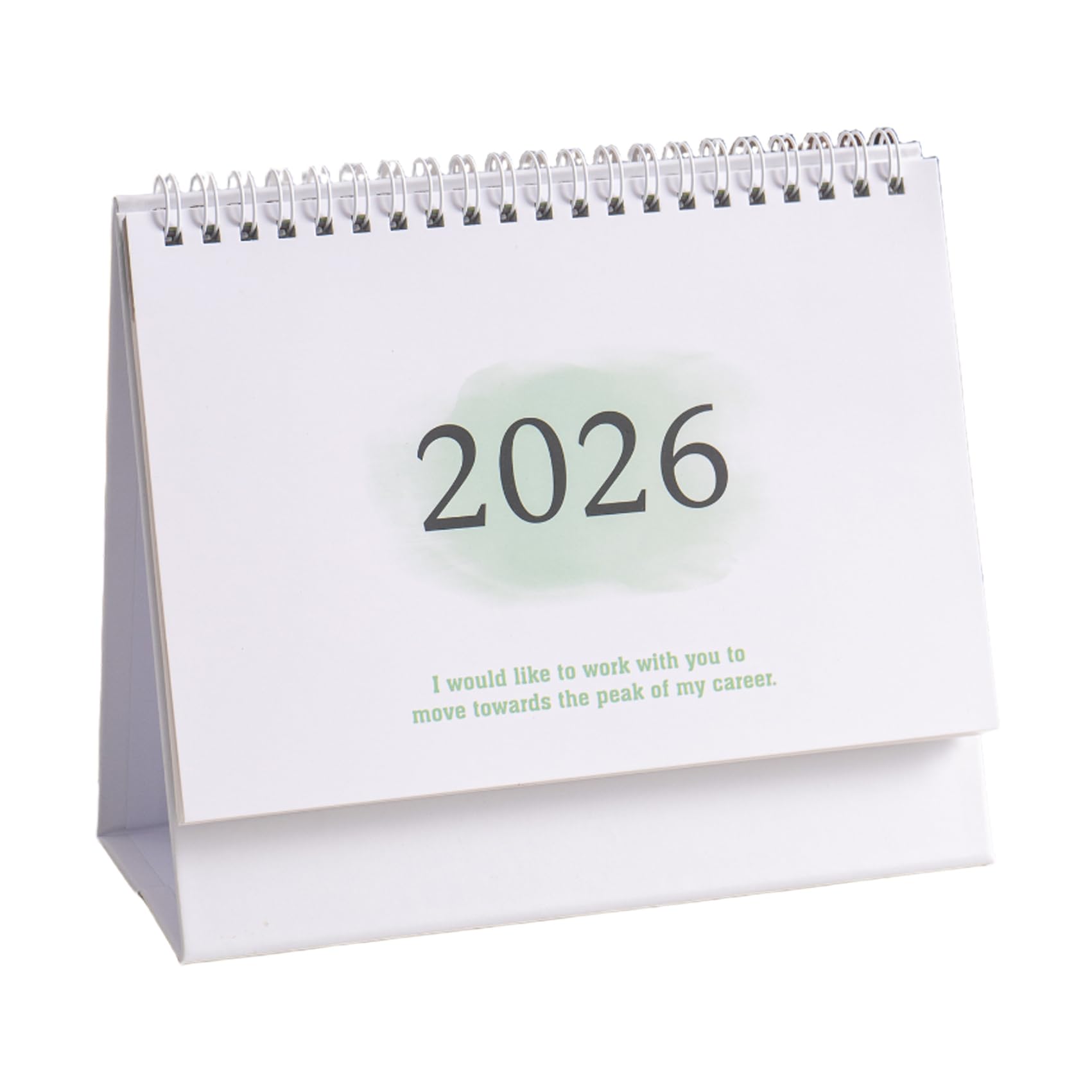 Academic Calendar 2025-2026,Desk Calendar with Thick Paper, Desk Calendar 2025/2026 UK Month to View (green)