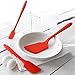 GIR: Get It Right GIRAZSET0103RED Spatula Set, Red