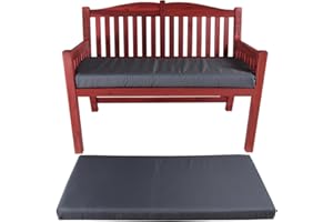 amberr Outdoor Bench Cushion 42 x 18 Inch Waterproof Patio Furniture Cushions,Bench seat Cushion with Adjustable Straps, Outd