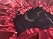 Glow By Daye Satin Bonnet, Double-Layered and Adjustable Satin Sleep Cap, Extra Large, Reversible Red Velvet
