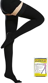 Beister Medical Compression Stockings 20-30 mmHg Closed Toe Thigh High view 1