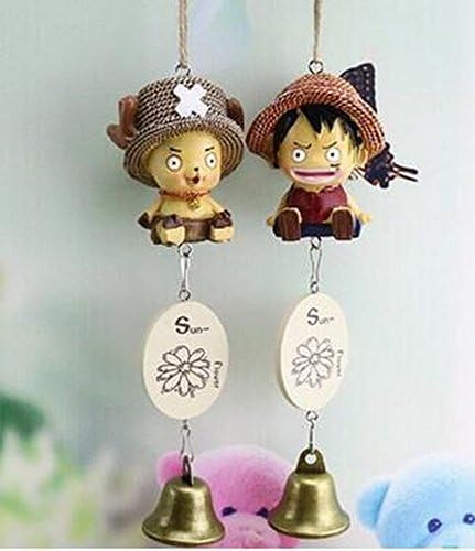 Dhrob 2 PC supporting animation cartoon dolls bells Creative interior decoration pendant resin cartoon small bells