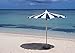 Canopy Patio Beach Round Umbrella, tent Base Weightbag, Banner Cross Base Weight sand Bag DURABLE 18'' black