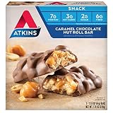 Atkins Snack Bar, (Caramel Chocolate Nut Roll, 24 Count)