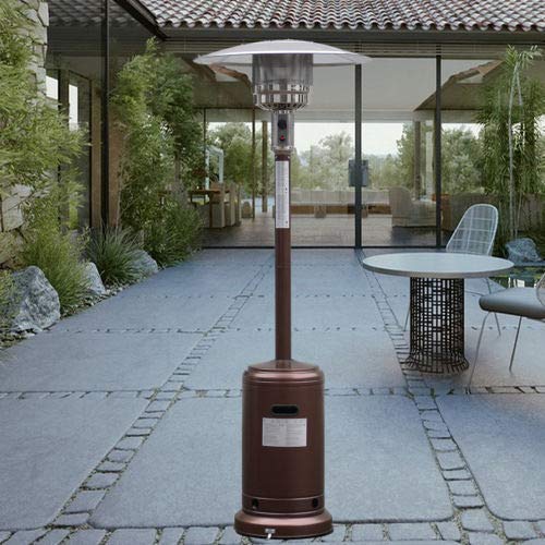 Garden Sun GS4400GN Patio Heater Propane Standing LP Gas Steel w/Accessories New, Green - Thumbnail 2