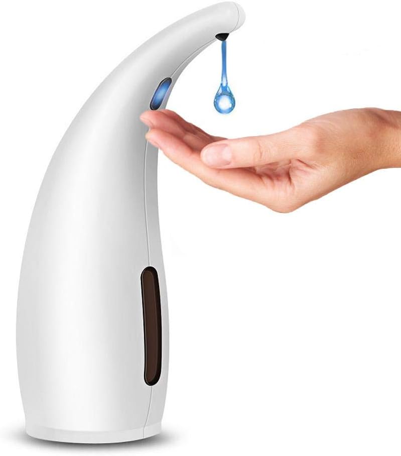 OOOUSE Automatic Soap Dispenser, Touchless Liquid Smart Soap Dispenser, IP67 Deep Waterproof Electric Dish Soap Dispenser Infrared Motion Sensor Pump Foaming For Kitchen Bathroom