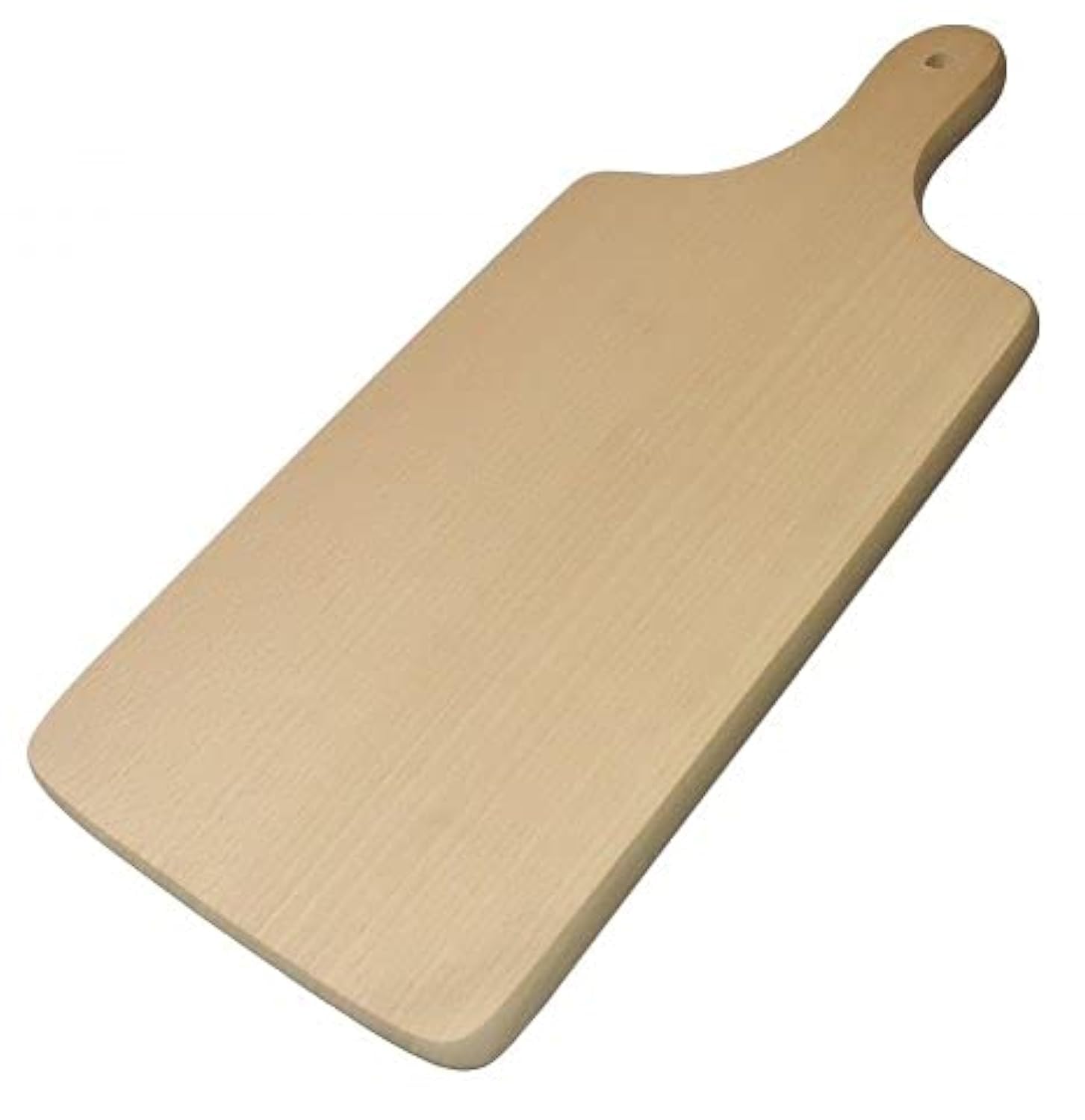 EFO Wooden Chopping Board with Handle 31x13.5x1.5 cm | Wooden Kitchen Board in Beechwood for Versatile Cutting and Serving | Rustic Serving Board for Cheese, Bread, Snacks | Cutting Board for Kitchen