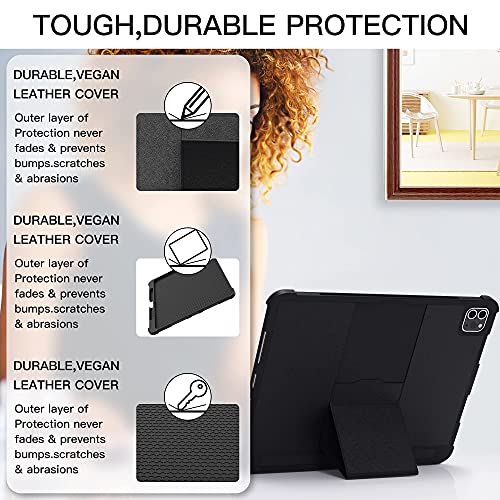 iPad Pro 11 Inch 2021 Case with Keyboard, Smart Magic Keyboard for iPad