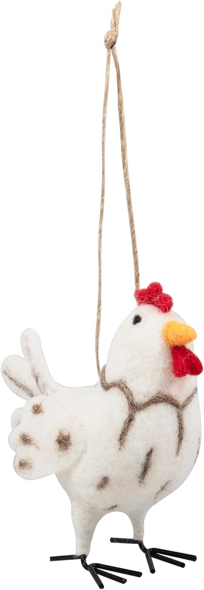 Trimits Needle Felting Craft Kit Chicken - Roving Wool, Needle, Shapes