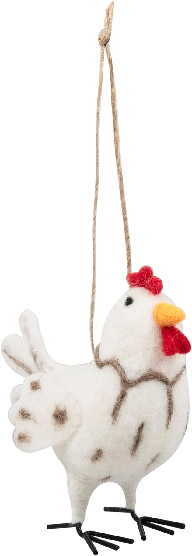 Trimits Needle Felting Craft Kit Chicken - Roving Wool, Needle, Shapes