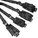 Under Bed Restraint System, Angelary Restraint Kit with Ankle Hand Cuffs Soft and Comfortable Suitable for Both Men and Women - Adjustable Straps Fit Almost Any Size Mattress, Black Adult Toys
