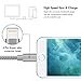 Lightning Cable Silver 8Pin To USB Charger 3Pack 10FT Fast Charging Cord Wire Nylon Braided Tangle Free Compatible With All Apple Devices And Products iPhone iPad iPod Prime By Ombrace