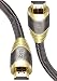 HDMI Cable 2.0 / 1.4a (Newest Standard) Ultra HD 4K @ 60Hz 3D PS4 Full HD 1080p 2160p ARC High Speed   with Ethernet - 1.5M IBRA LUXURY GOLD