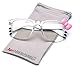Non-Prescription Clear Lens Hello Kitty Bow Tie Women Girls Fashion Glasses