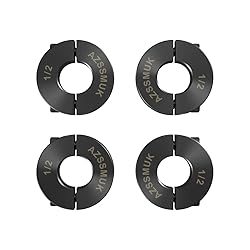AZSSMUK 1/2" Bore Double Split Clamp-On Shaft