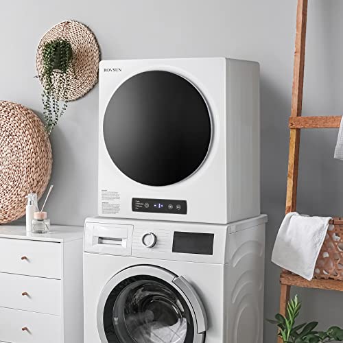 ROVSUN 9LBS Portable Clothes Dryer, 2.6cu.ft High End Front Load Tumble