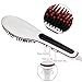 #1 Hair Brush Straightening Brush - Angel Kiss Hair Straightener Electric Heating Ceramic Comb Digital Anion Hair Care, Anti-Scald Effective Detangling Silky Hair Brush White Nasv100
